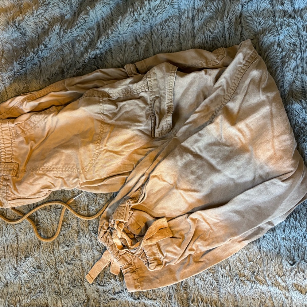 Wild Fable Tan pull tie Waist Pants, cargo